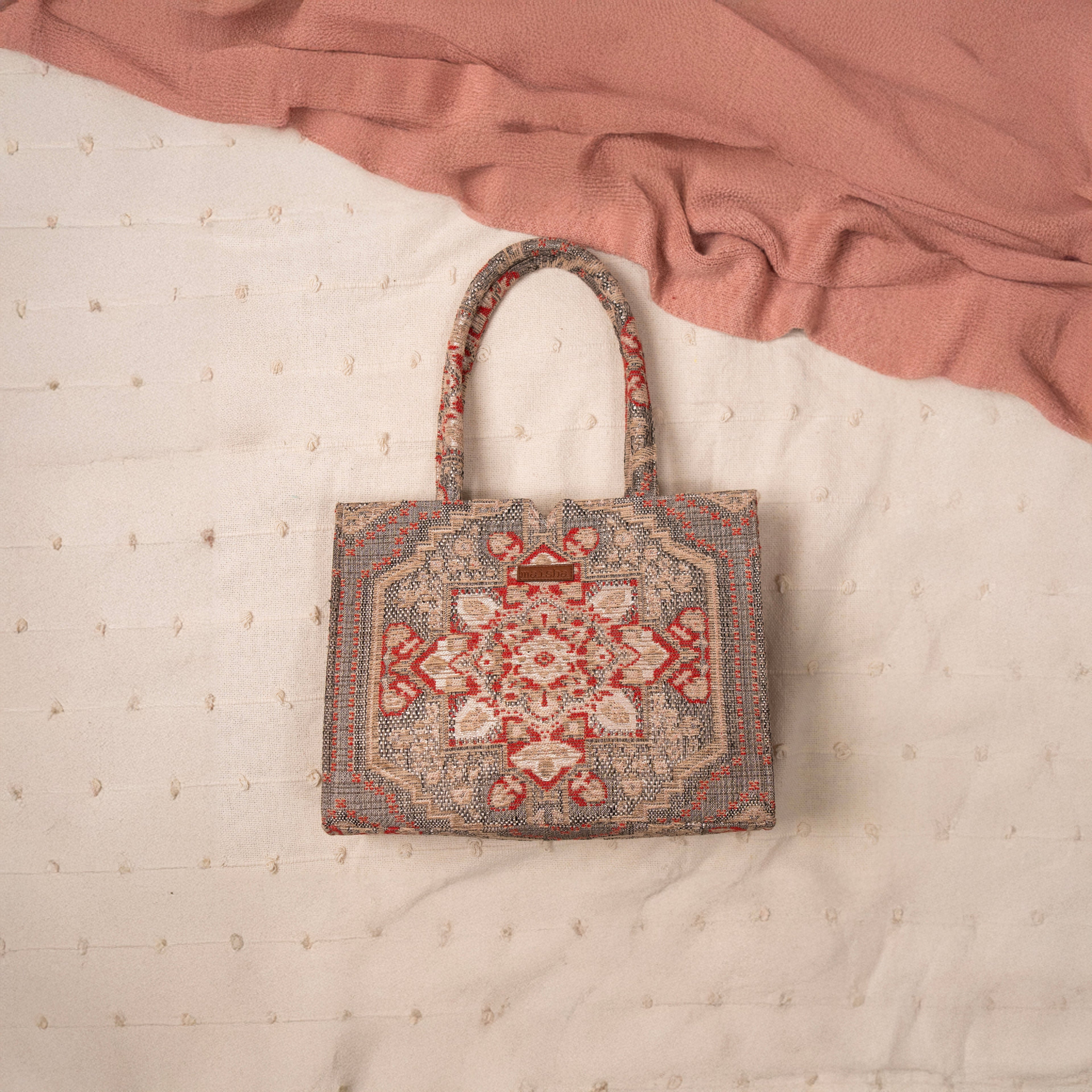 Vintage Hues Medium Box Bag (MEDIUM)