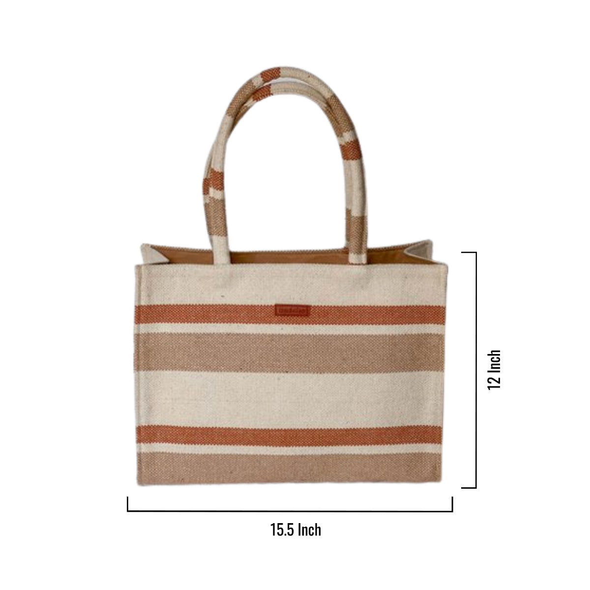 Vintage Brown Box Bag (LARGE)