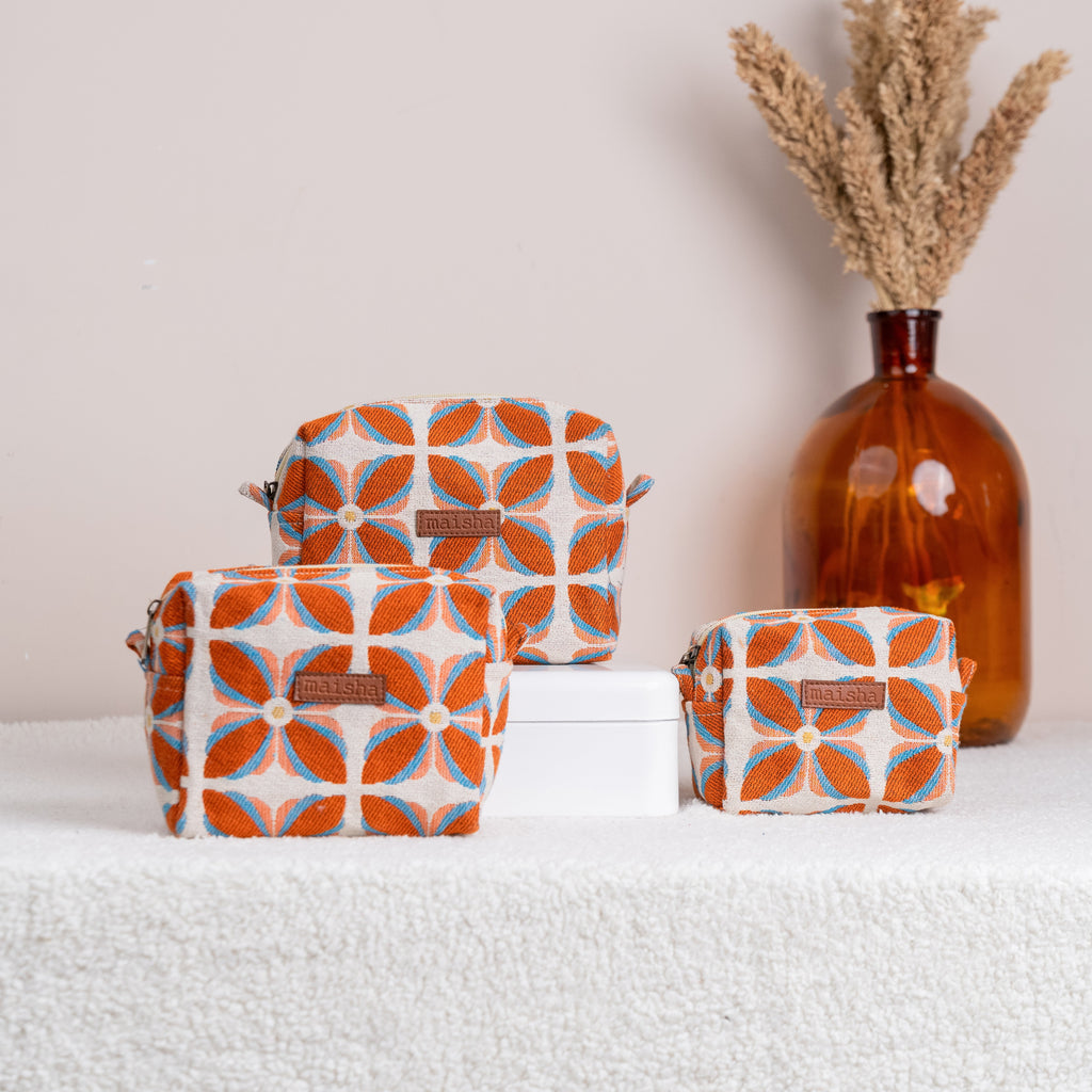 Sunset Spice Essential Pouch Set of 3