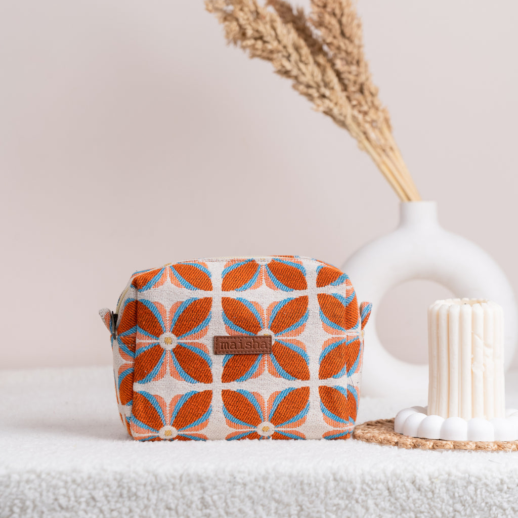 Sunset Spice Essential Pouch Set of 3 detail