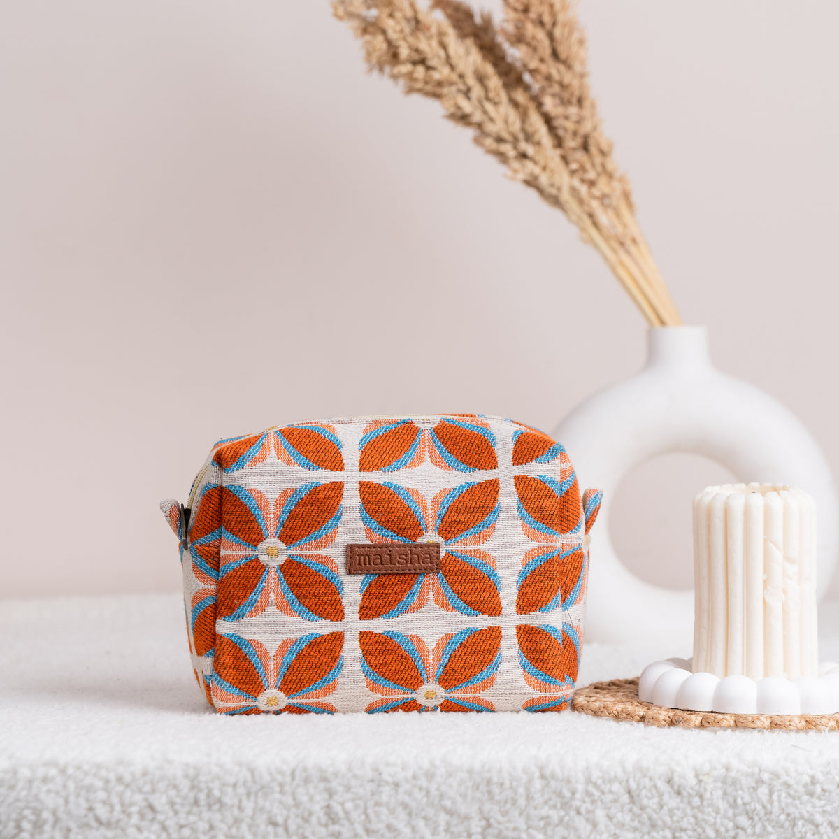 Sunset Spice Essential Pouch Set of 3 detail