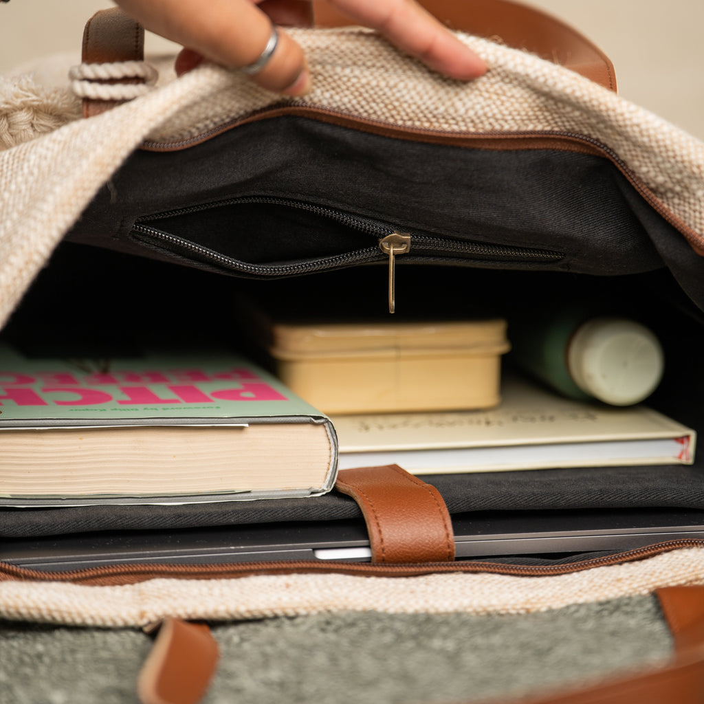 Beige Beauty Everyday Tote
