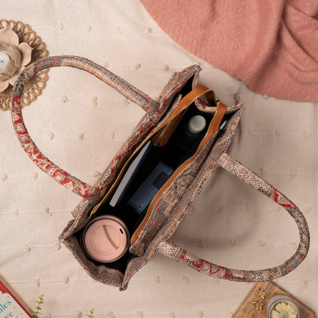 Vintage Hues Medium Box Bag (MEDIUM)