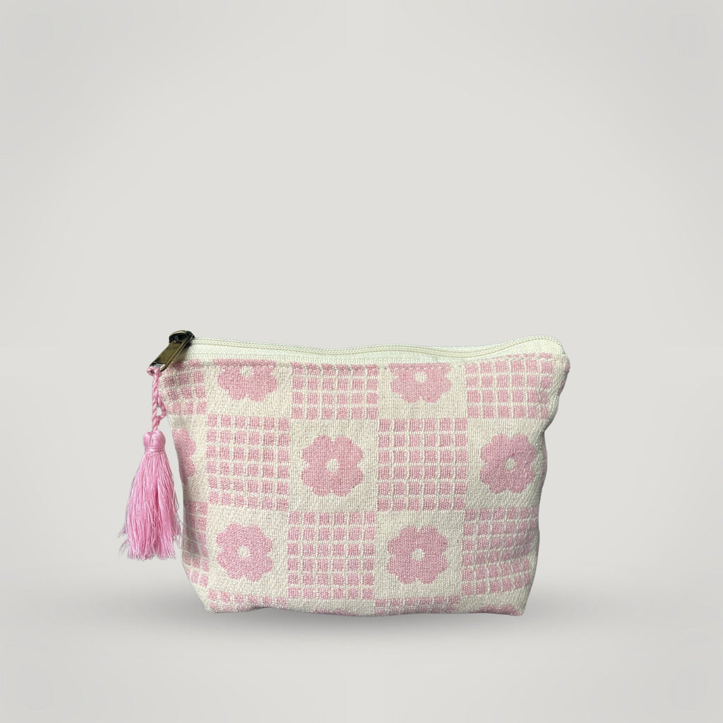 Rosie Check Mini Pouch